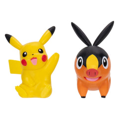 Pokémon Figure 2-Pack Tepig & Pikachu 8 cm  0191726755814