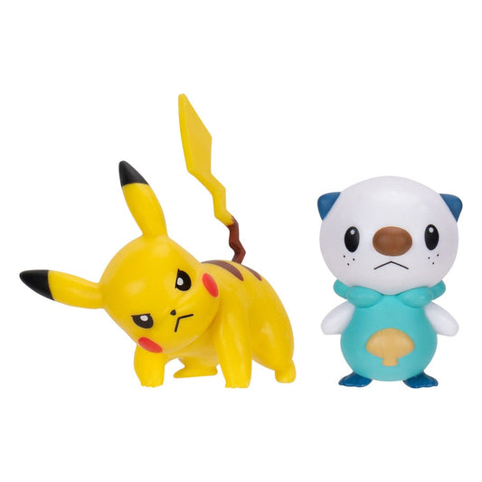 Pokémon Figure 2-Pack Oshawott & Pikachu 8 cm  0191726755821