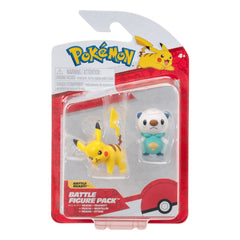Pokémon Figure 2-Pack Oshawott & Pikachu 8 cm  0191726755821