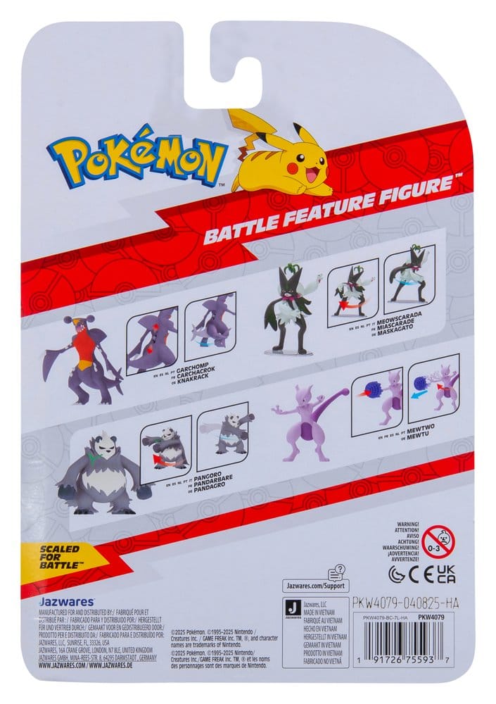 Pokémon Battle Feature Figure Pangoro 0191726755937