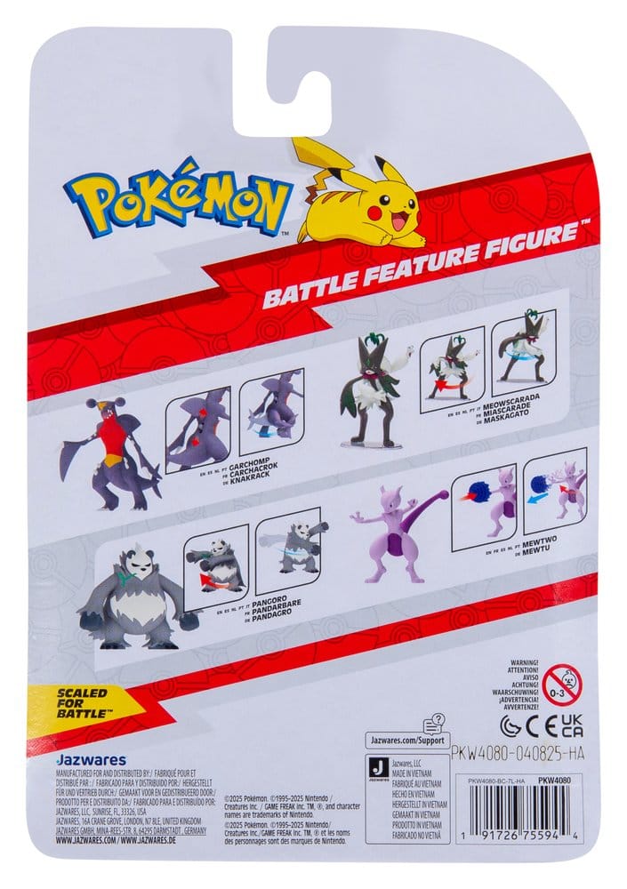 Pokémon Battle Feature Figure Meowscarada 0191726755944