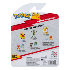 Pokémon First Partner Battle Figure Set Figure 3-Pack Charmander, Trubbish & Poliwhirl 0191726755982