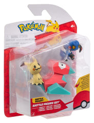 Pokémon Battle Figure 3-Pack Mimikyu, Porygon & Croagunk 0191726756057