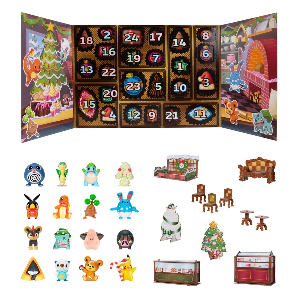 Pokémon Advent Calendar Holiday 2025 *Version EN* 0191726756309