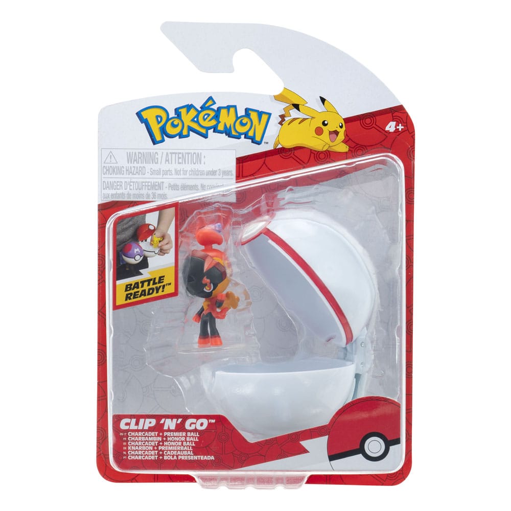 Pokémon Clip'n'Go Poké Balls Charcadet & Premier Ball 0191726757788