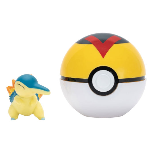Pokémon Clip'n'Go Poké Balls Cyndaquil & Level Ball 0191726757801