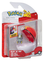 Pokémon Clip 'n' Go Action Figure Wave 21 Frigibax & Repeat Ball 0191726757832