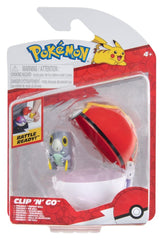 Pokémon Clip 'n' Go Action Figure Wave 21 Frigibax & Repeat Ball 0191726757832