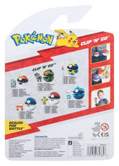 Pokémon Clip 'n' Go Action Figure Wave 21 Rotom & Quick Ball 0191726757856