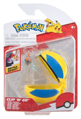 Pokémon Clip 'n' Go Action Figure Wave 21 Rotom & Quick Ball 0191726757856