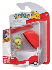 Pokémon Clip 'n' Go Action Figure Wave 21 Grookey & Poké Ball 0191726757870