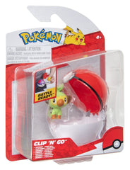 Pokémon Clip 'n' Go Action Figure Wave 21 Grookey & Poké Ball 0191726757870