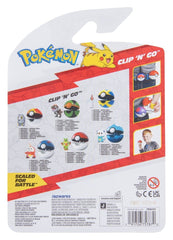 Pokémon Clip 'n' Go Action Figure Wave 21 Grookey & Poké Ball 0191726757870