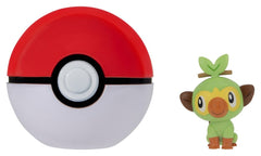 Pokémon Clip 'n' Go Action Figure Wave 21 Grookey & Poké Ball 0191726757870