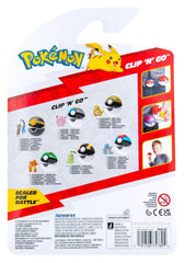Pokémon Clip 'n' Go Action Figure Wave 22 Honedge & Luxury Ball 0191726757894
