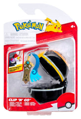 Pokémon Clip 'n' Go Action Figure Wave 22 Honedge & Luxury Ball 0191726757894