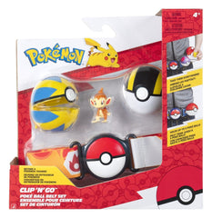 Pokémon Clip 'n' Go Belt Set Chimchar 191726757986