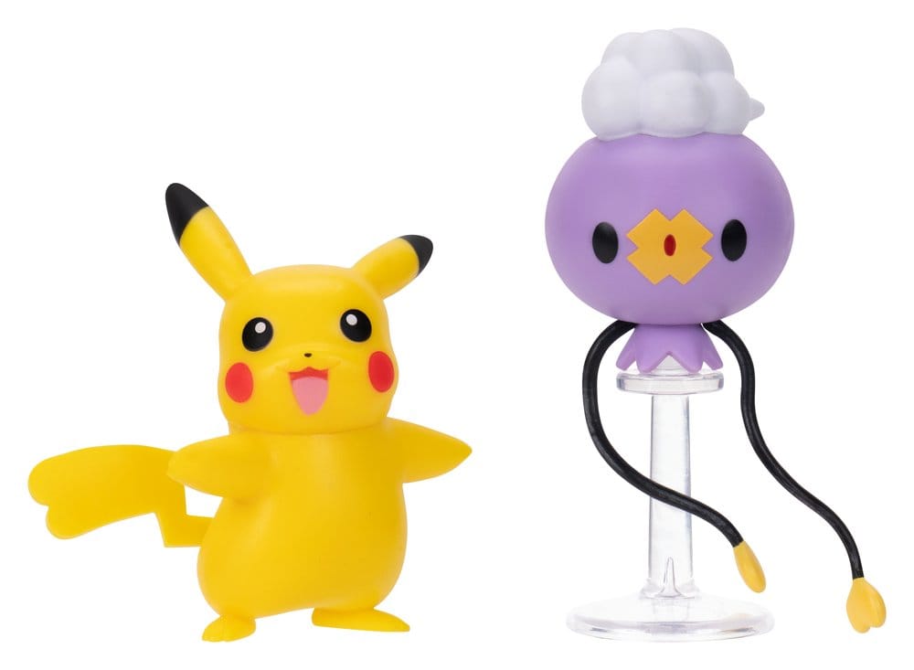 Pokémon Battle Figure 2-Pack Drifloon & Pikachu 0191726829508