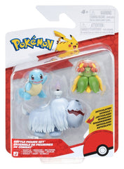 Pokémon Battle Figure 3-Pack Squirtle, Greavard & Bellossom 0191726829782