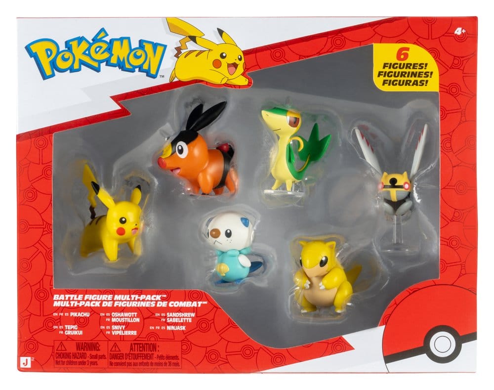 Pokémon Battle Figure 6-Pack 0191726829850