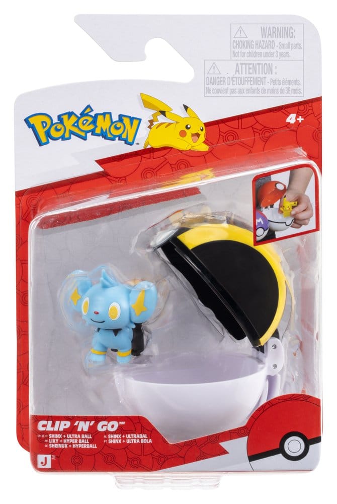 Pokémon Clip 'n' Go Action Figure Shinx & Ultra Ball 0191726832393