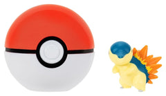 Pokémon Clip 'n' Go Action Figure Cyndaquil & Poké Ball 0191726832409