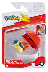 Pokémon Clip 'n' Go Action Figure Cyndaquil & Poké Ball 0191726832409