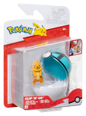 Pokémon Clip 'n' Go Action Figure Buizel & Net Ball 0191726832416
