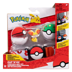 Pokémon Toy Clip 'n' Go Belt Set Fennekin 191726892526