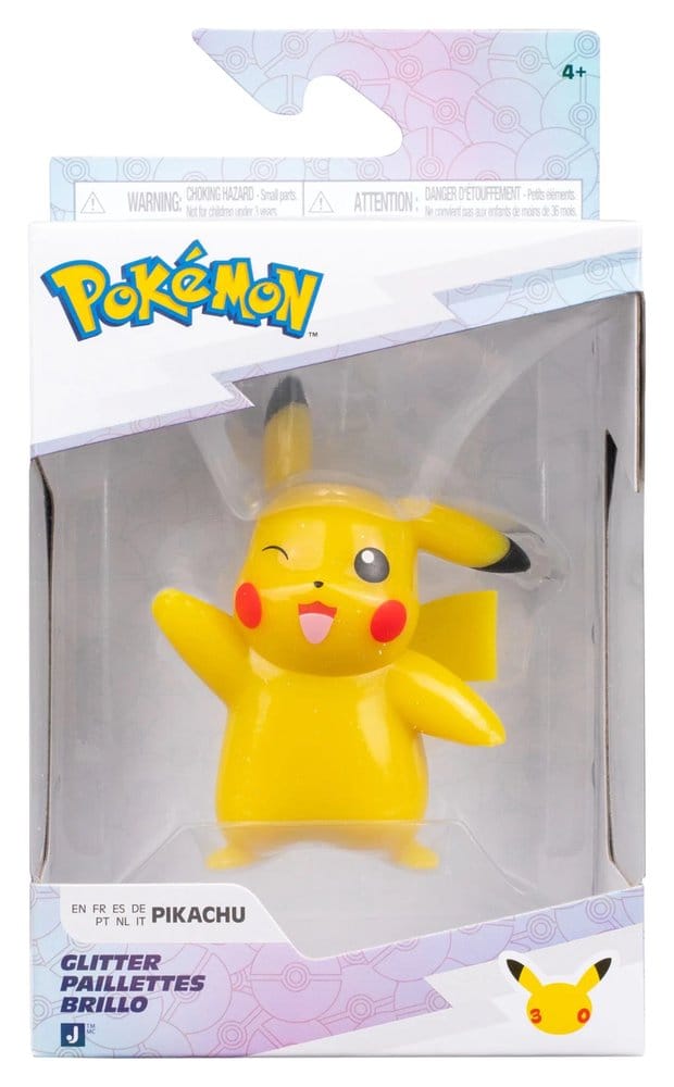Pokémon Battle Figure Action Figure Pikachu (30th Anniversary Glitter) 8 cm 0191726955191