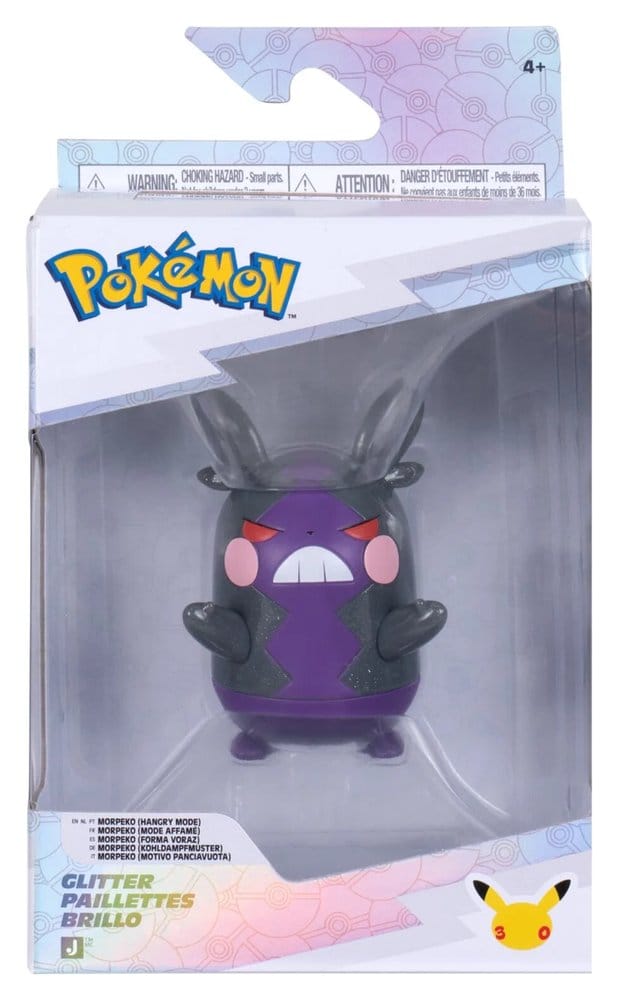 Pokémon Battle Figure Action Figure Morpeko (30th Anniversary Glitter) 8 cm 0191726957416