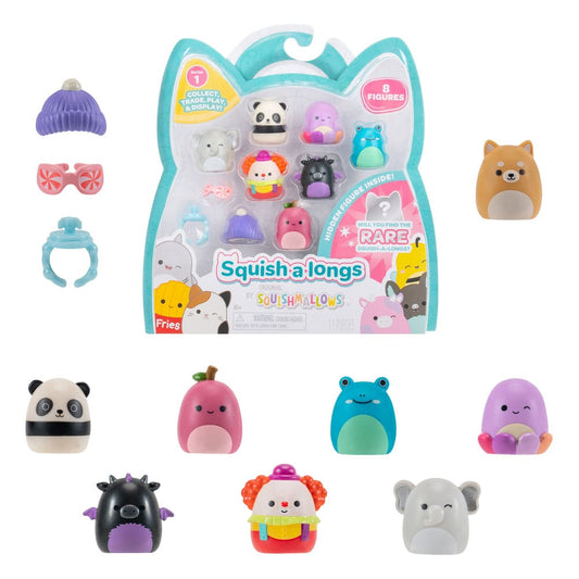 Squishmallow Squish a longs Mini Figures 8-Pack Style 3 3 cm               0191726828662