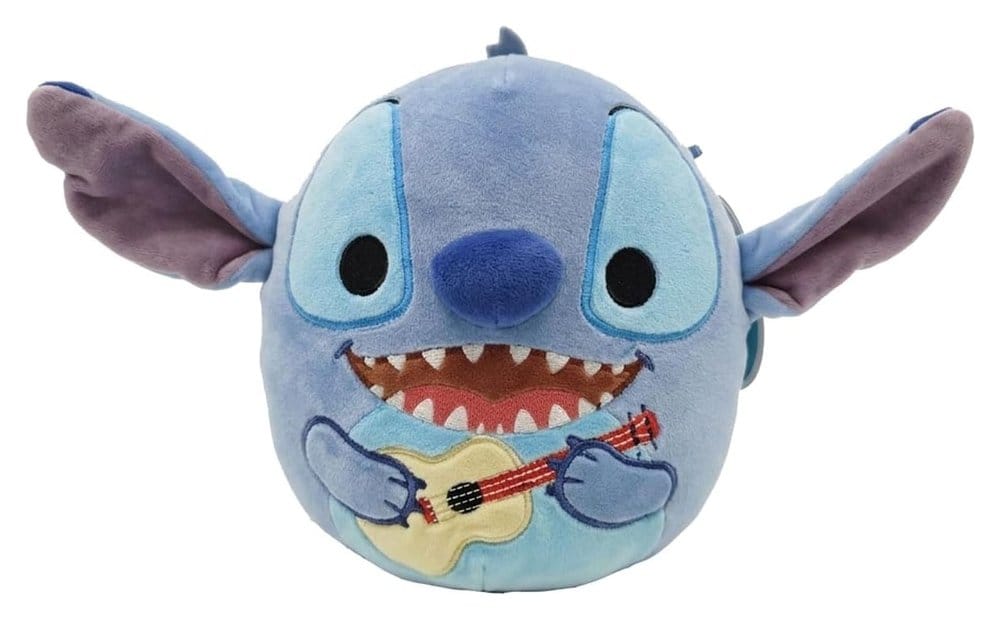 Lilo & Stitch Squishmallow Plush Figure Stitch With Guitar 20 cm 0191726030089