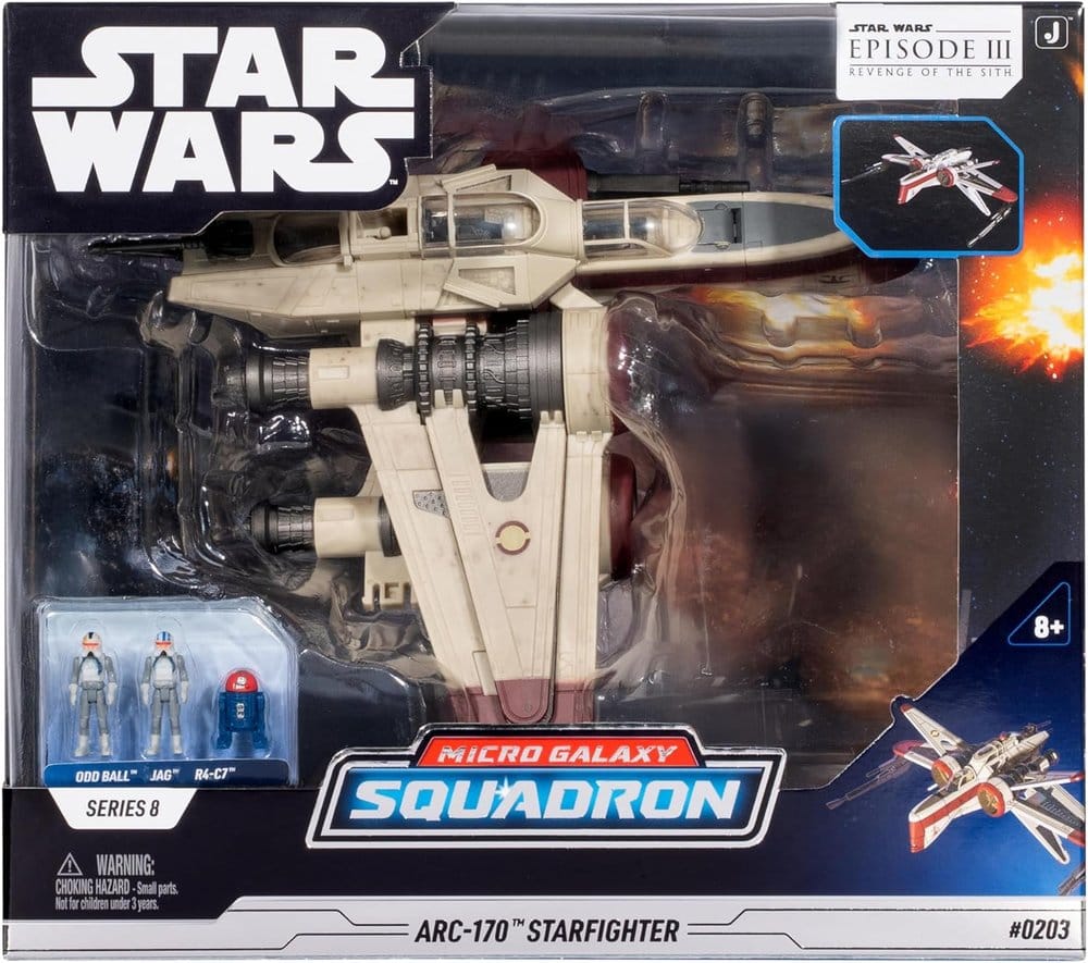 Star Wars Deluxe Vehicle ARC 170 20 cm (Series 8) 0191726799160