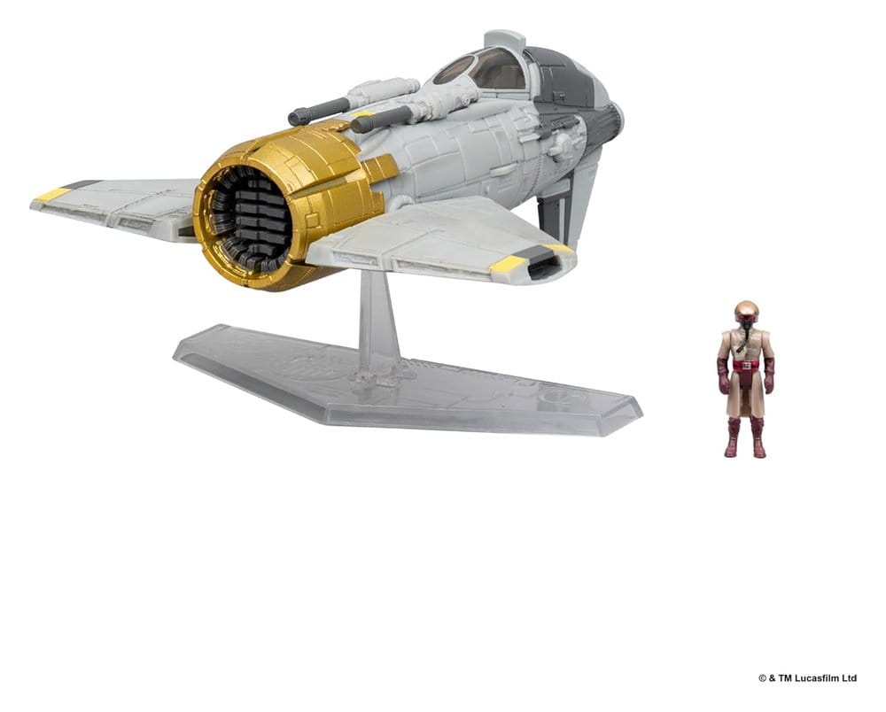 Star Wars Medium Vehicle Fiend Fighter with Star Navigator 13 cm 0191726943440