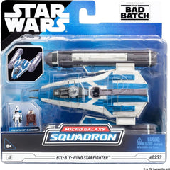 Star Wars Medium Vehicle BTL-B Y-wing Starfighter with Clone Captain Rex 13 cm 0191726943457