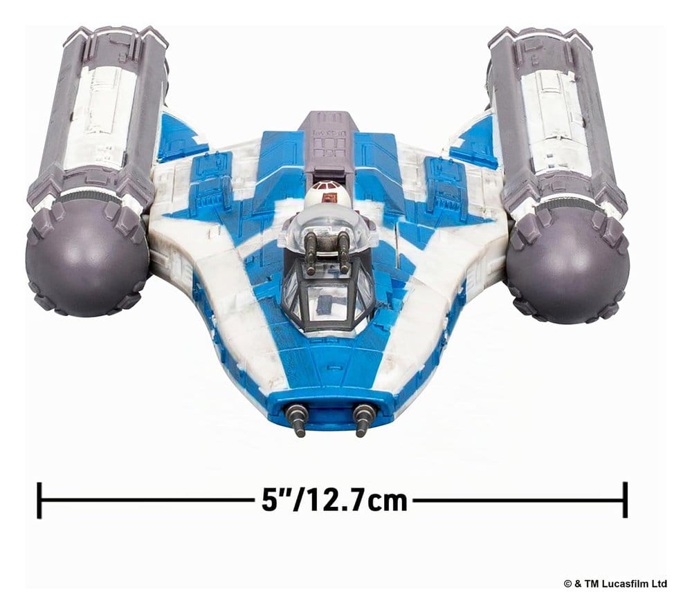 Star Wars Medium Vehicle BTL-B Y-wing Starfighter with Clone Captain Rex 13 cm 0191726943457