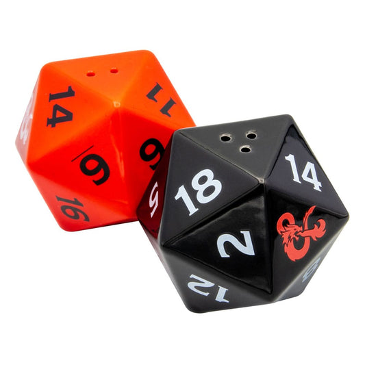 Dungeons & Dragons 3D Salt and Pepper Shaker Dice 8052780428354