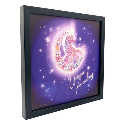 Unicorn Academy Canvas Poster Logo (With Light) 8053172180348
