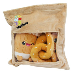 Yummis Together Plush Figures 2 Pack Pretzel & Beer in Take Away Bag 21 cm        8053172181420