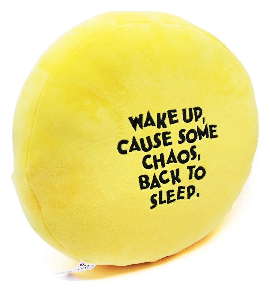 Minions 3 round plush cushion embroidered 30x10x30 cm 8053172182472