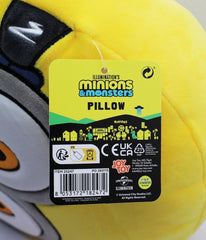Minions 3 round plush cushion embroidered 30x10x30 cm 8053172182472