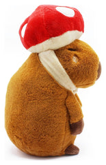 Capybara Plush Figure Mushroom 23 cm 8053172182939