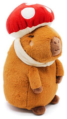 Capybara Plush Figure Mushroom 23 cm 8053172182939
