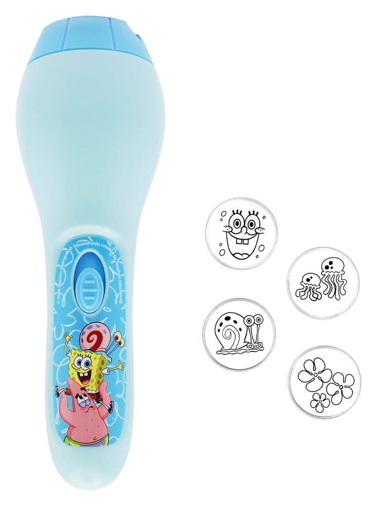 Spongebob Projection Flashlight with 4 Motifs 8053172183448