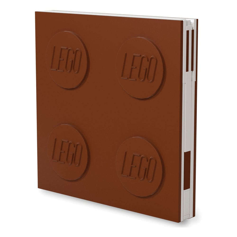 LEGO Notebook with Pen Brown 4895028524463