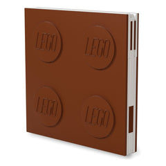 LEGO Notebook with Pen Brown 4895028524463