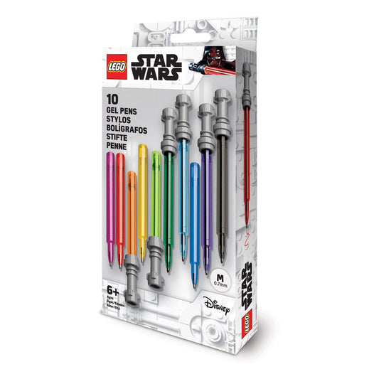 LEGO Star Wars Gel Pens 10-Pack Lightsaber 4895028531164