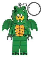 Lego Mini Figure Keychain Light Green Dragon Girl 4895028535506