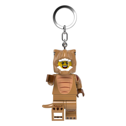 LEGO Minifigures Light-Up Keychain T-Rex Costume 8 cm 4895028536350